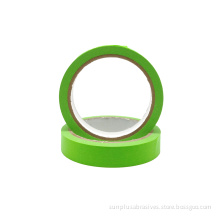 Rubber adhesive green masking tape for car painting